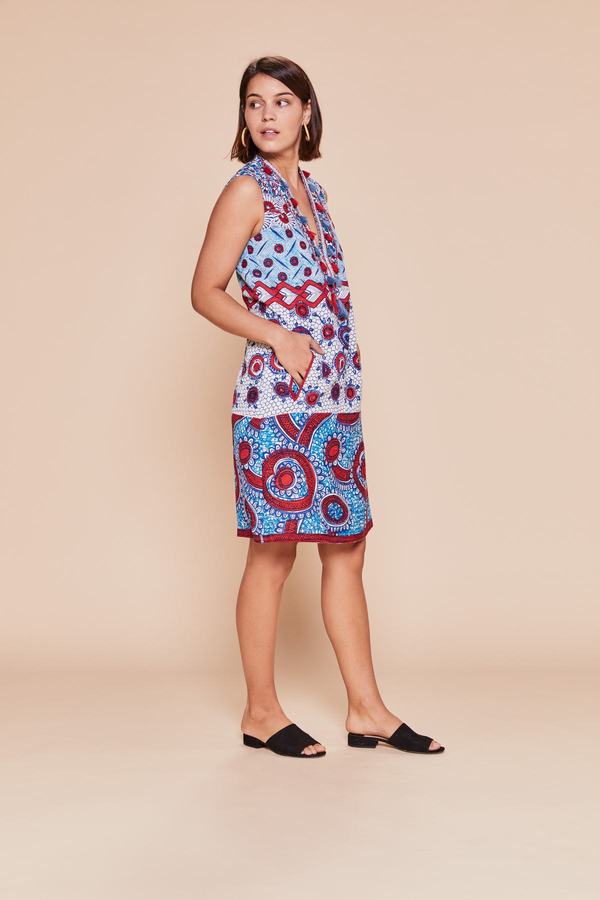 robe droite wax