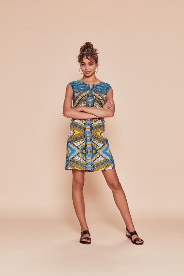 robe droite wax